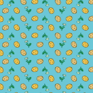 Ⓒエガクスタンプ ラッピングポテトペーパー